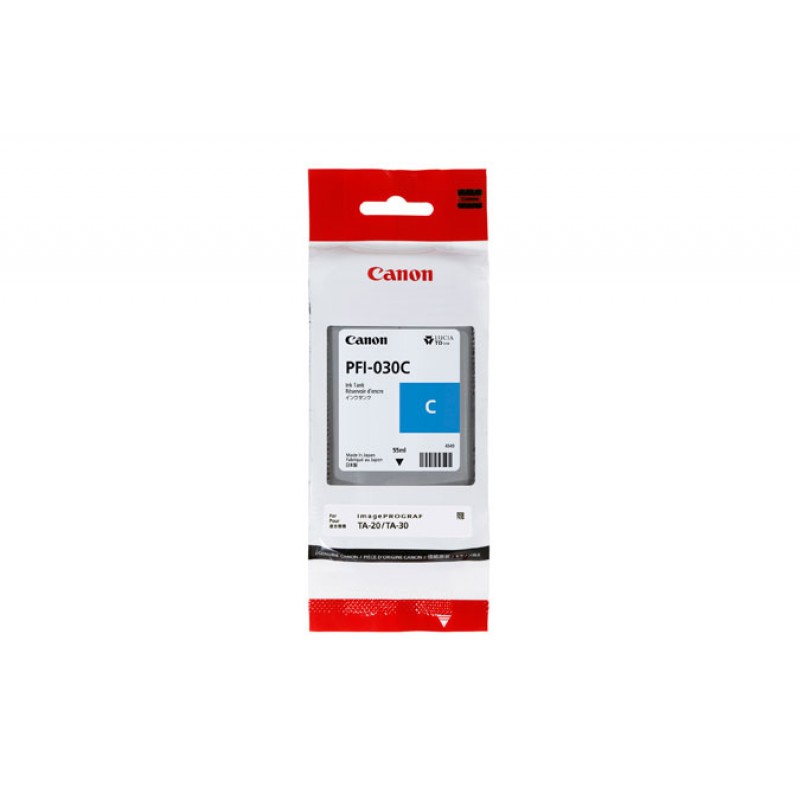 Canon Encre PFI-030 Cyan 55ml TM-240/340
