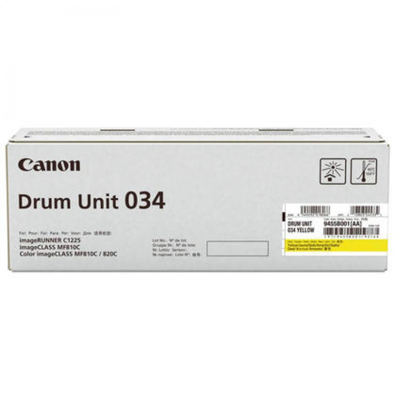 Canon 9455B001 Tambour 034 YELLOW 34 K