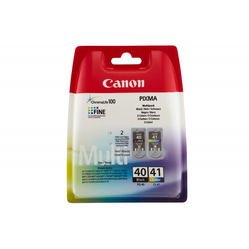 Canon 0615B043 PG40/CL41 Multipack Bulk