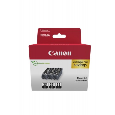 Canon 1509B028 PGI35 TriplePack BK