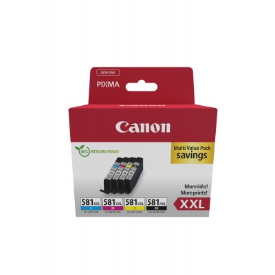 Canon 1998C007 CLI581XXL Pack BK/Cl