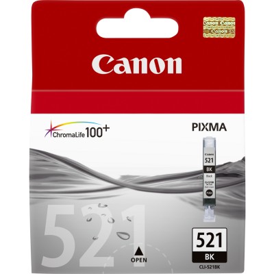 Canon 2933B001 CLI-521 BK Cart. Noir