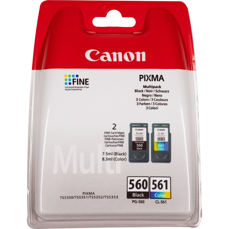 Canon 3713C006 PG560/CL561 Pack Bulk