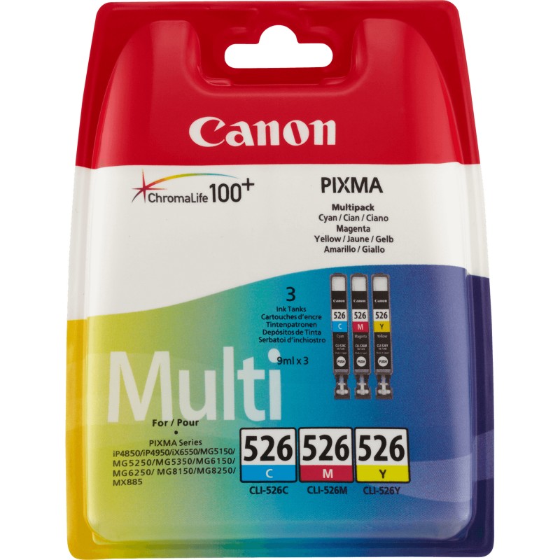Canon 4541B009 CLI-526 multipack C/M/Y