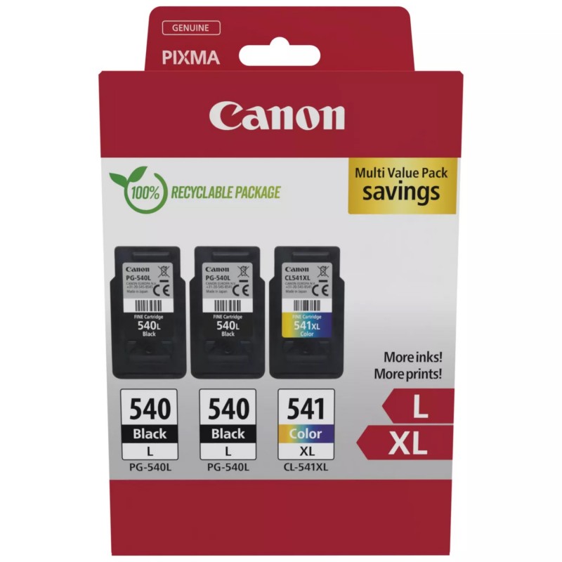Canon 5224B017 PG540XLx2/CL541XL