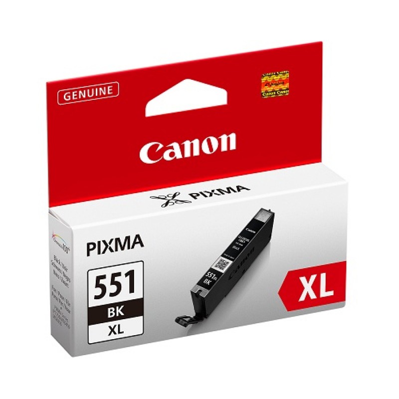Canon 6443B004 CLI-551XL BK Bulk