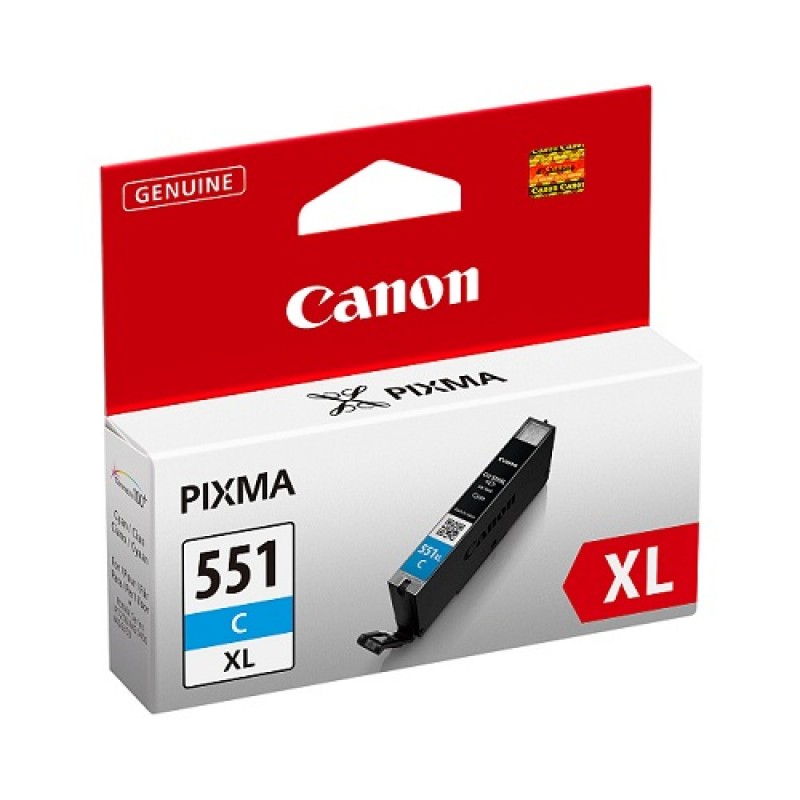 Canon 6444B004 CLI-551XL Cyan Bulk