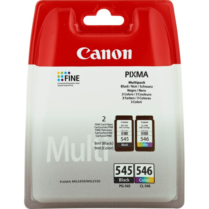 Canon 8287B006 Pack PG-545/CL-546 Blist.