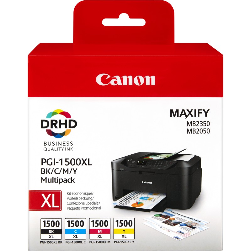 Canon 9182B004 PGI-1500XL Pack CL+BK Bul