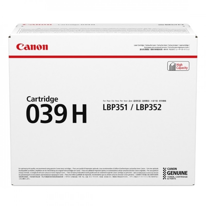 Canon 0288C001 Toner CRG 039 H