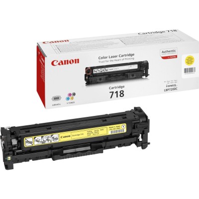 Canon 718Y  Toner Jaune  LBP 7200