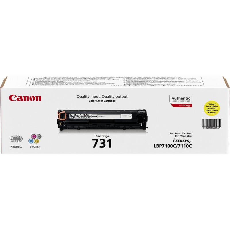 Canon 6269B002 Toner 731 Y
