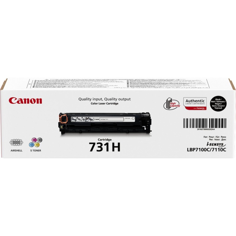 Canon 6273B002 Toner 731H BK