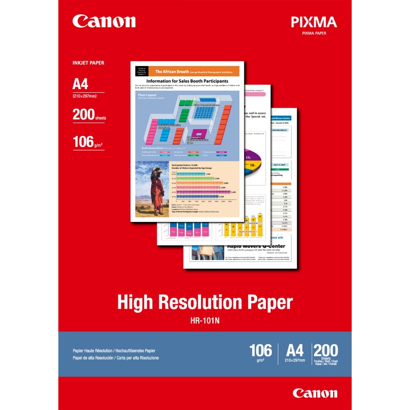 Canon HR101 PAP A4 200F 8070