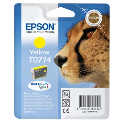 Epson C13T07144011 Cart. Guepard Jaune