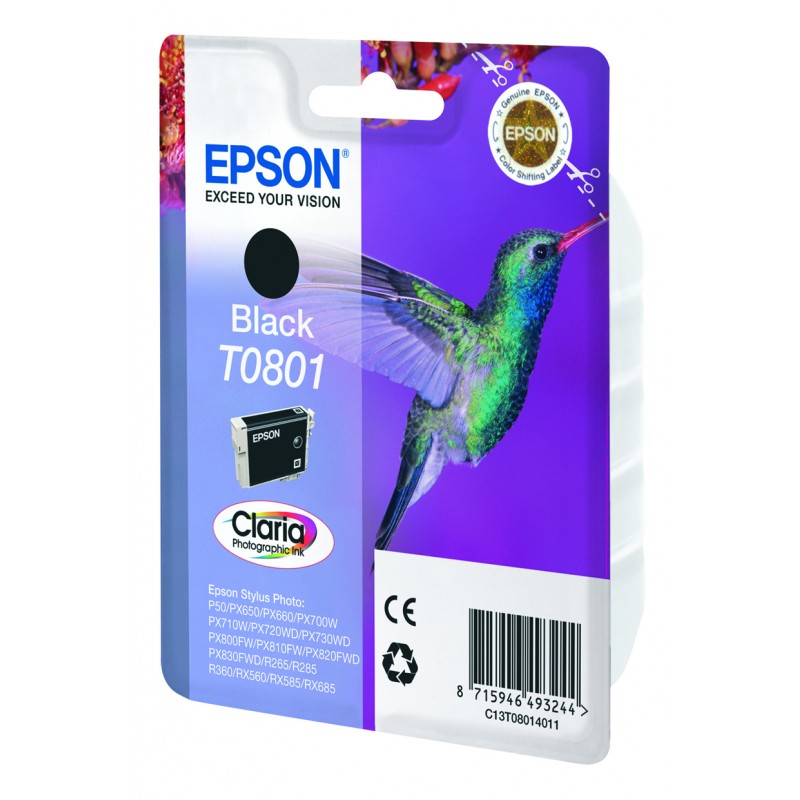 Epson C13T08014011 COLIBRI BK Blister