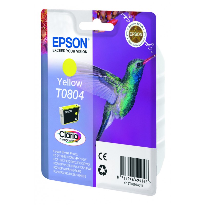 Epson C13T08044011 Colibri Yellow Blist