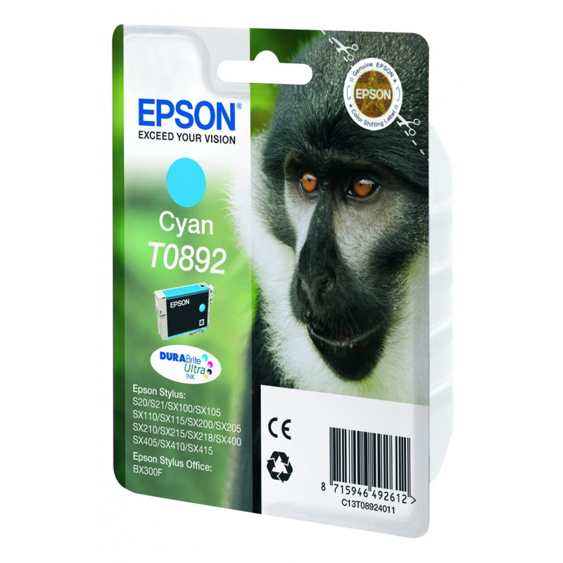 Epson C13T08924011 SINGE Cyan Blister