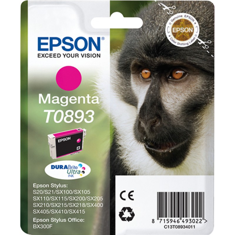 Epson C13T08934011 SINGE Magenta Blister