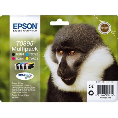 Epson C13T08954010 SINGE PACK X 4 Blist
