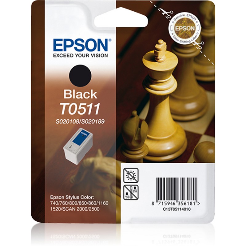 Epson*C13T05114010 BK SC 740/760/800