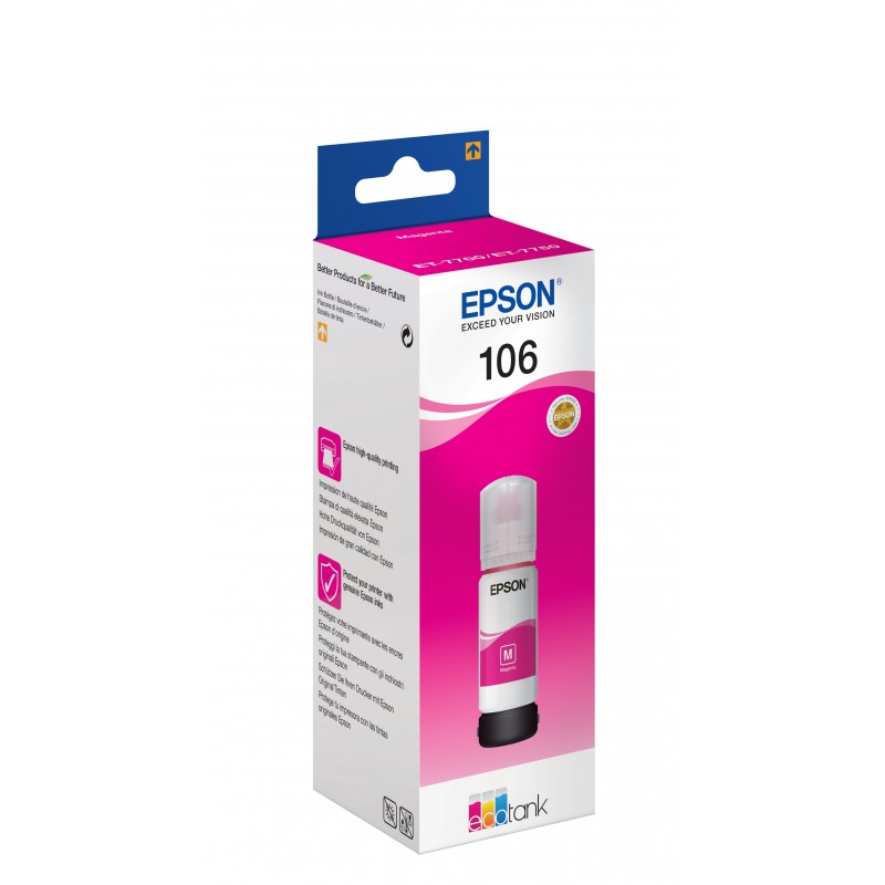 Epson C13T00R340 Ecotank T106 Magenta
