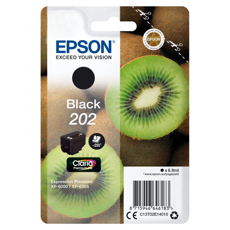 Epson C13T02E14010 KIWI BK 202 Blister