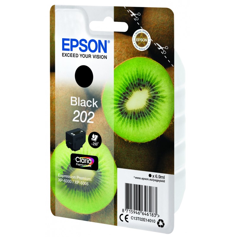 Epson C13T02E14010 KIWI BK 202 Blister