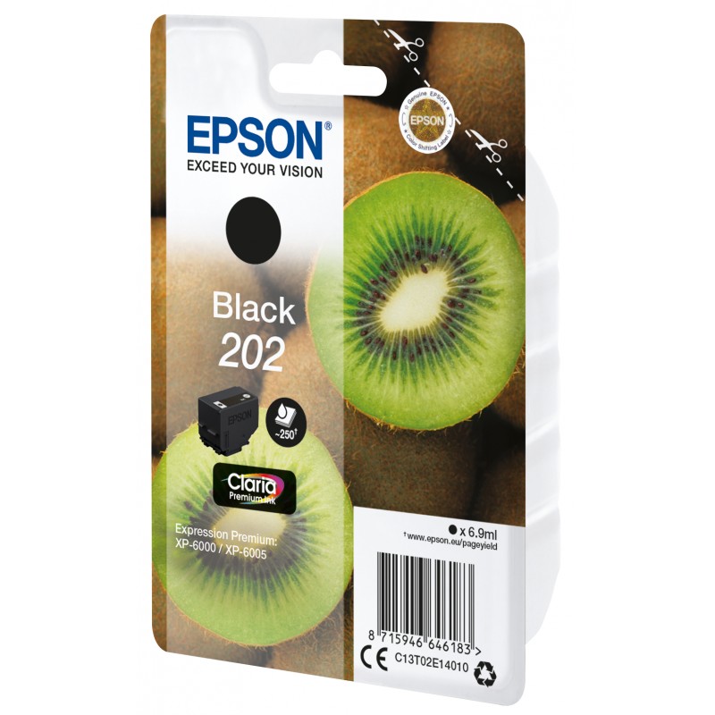 Epson C13T02E14010 KIWI BK 202 Blister