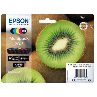Epson C13T02E74010 KIWI Pack x5 202 Bli