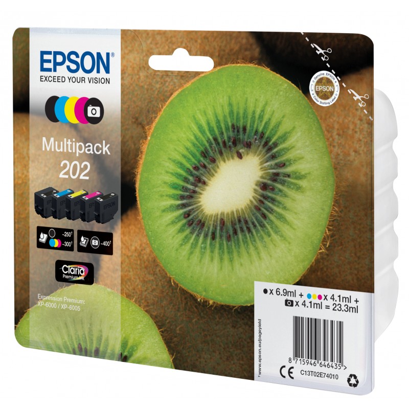 Epson C13T02E74010 KIWI Pack x5 202 Bli