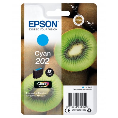 Epson C13T02F24010 KIWI Cyan 202 Blister
