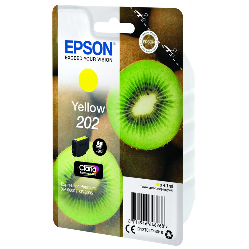 Epson C13T02F44010 KIWI Yel 202 Blister