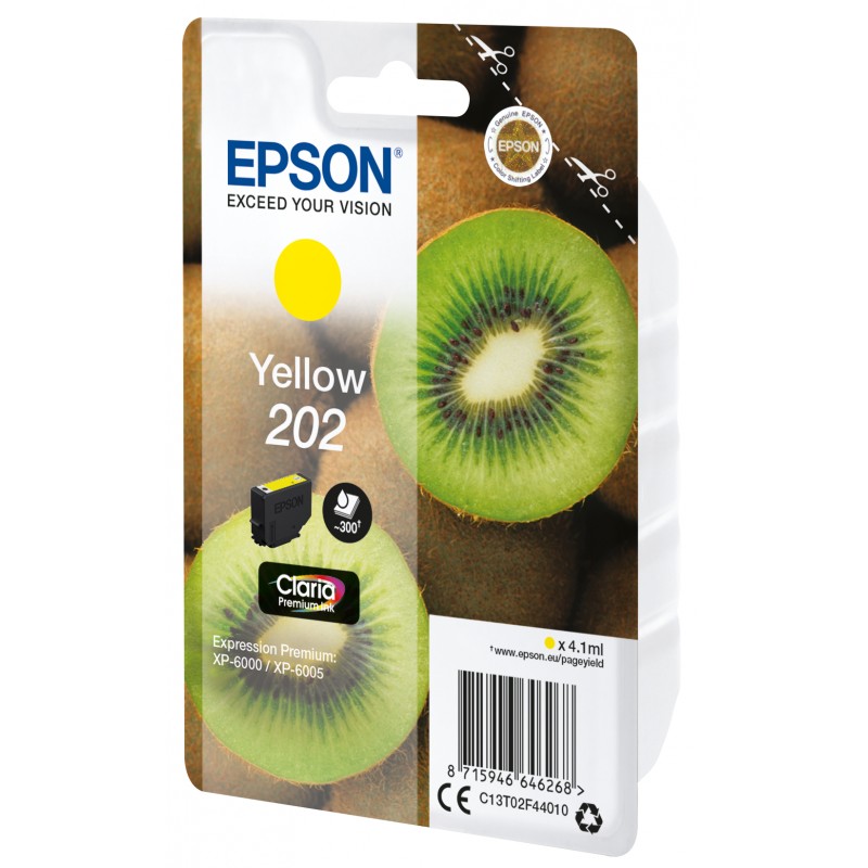 Epson C13T02F44010 KIWI Yel 202 Blister