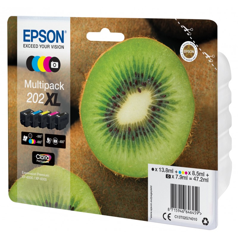 Epson C13T02G74010 KIWI PAQ X5 XL 202 Bl