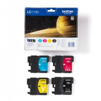 Brother LC1100VALBP Blis Pack Rainbow+BK