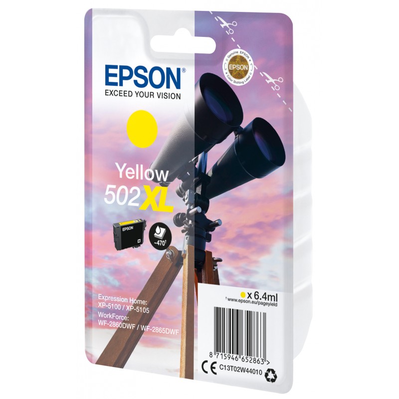 Epson C13T02W44010 JUMELLES Yel XL 502 B