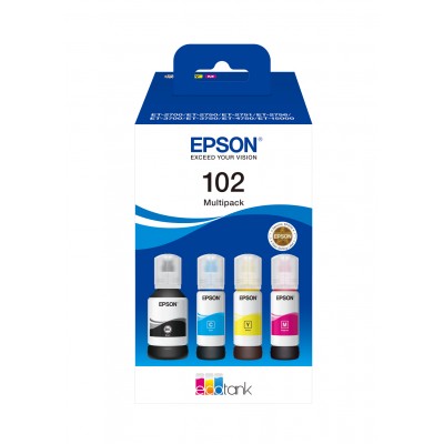 Epson C13T03R640 EcoTank 102 Pack N+3 Cl