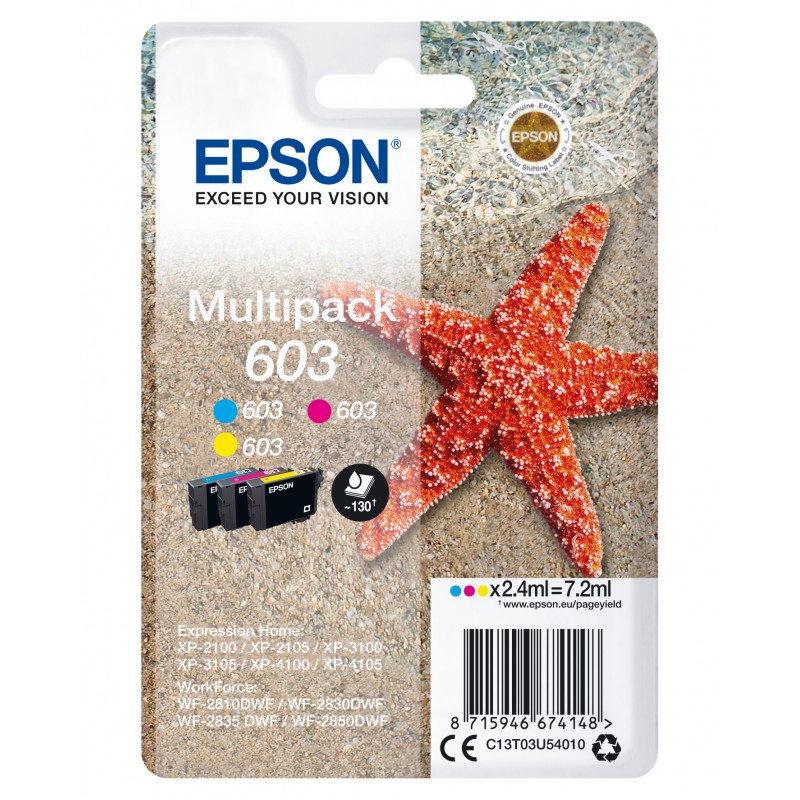 Epson C13T03U54020 Etoile/Mer Pack 3 CL
