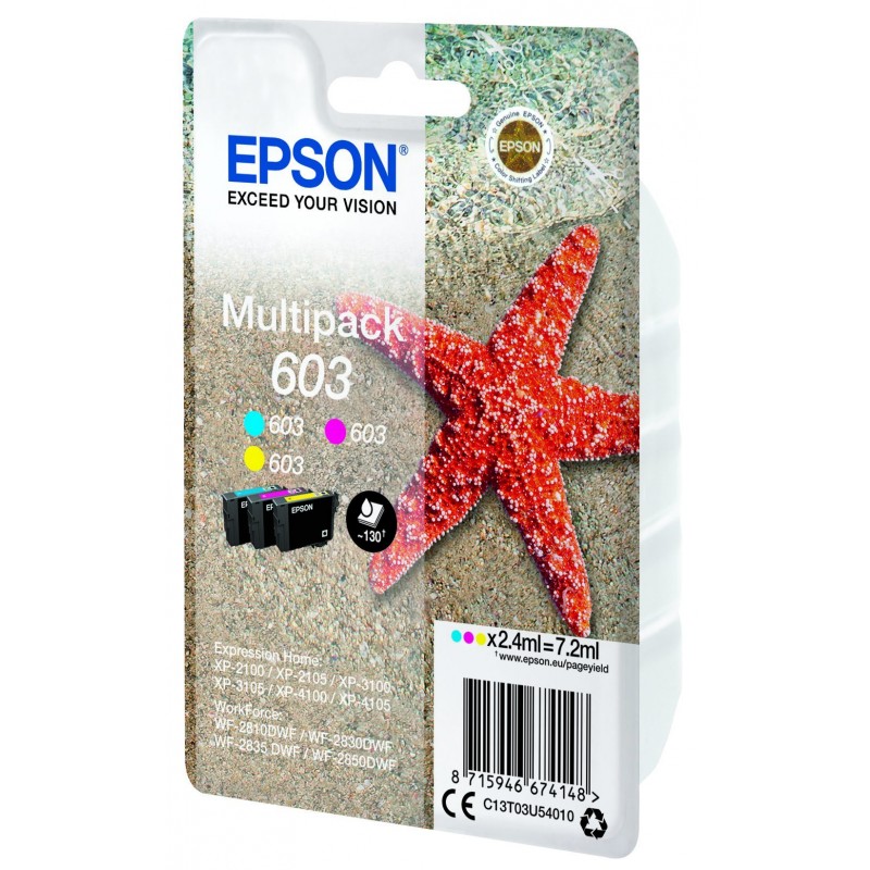 Epson C13T03U54020 Etoile/Mer Pack 3 CL