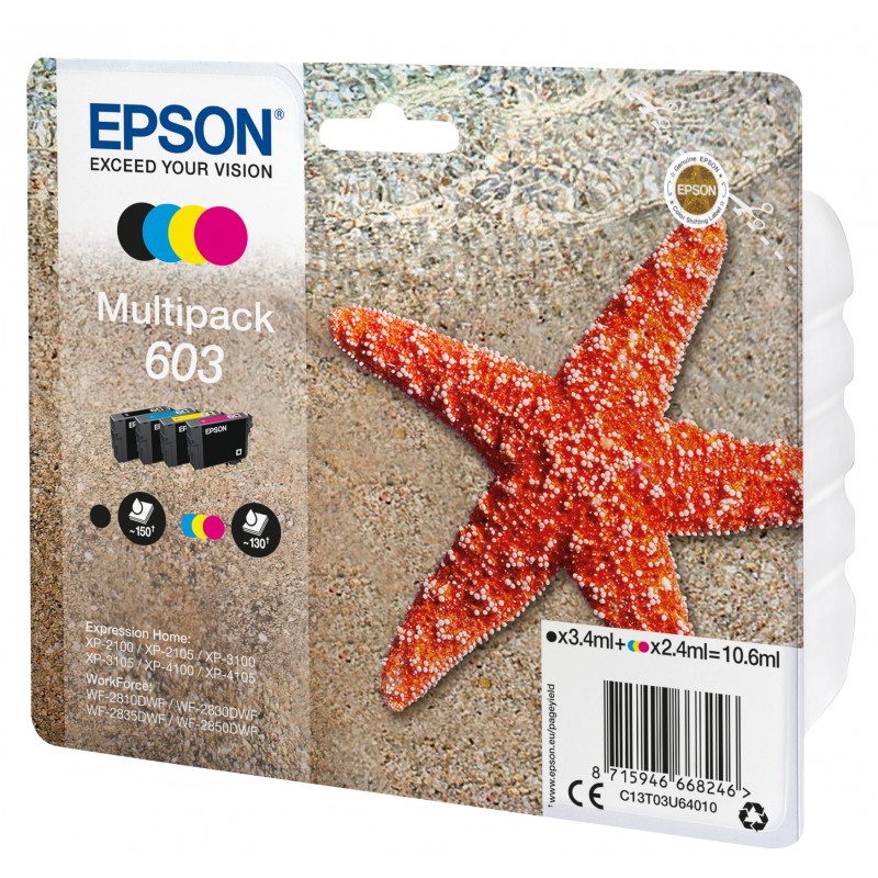 Epson C13T03U64010 Etoile /Mer Pack 4CL