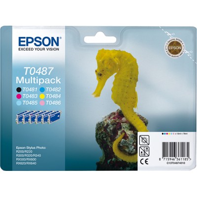 Epson C13T04874010 HIPPOCAMPE x6 Blister