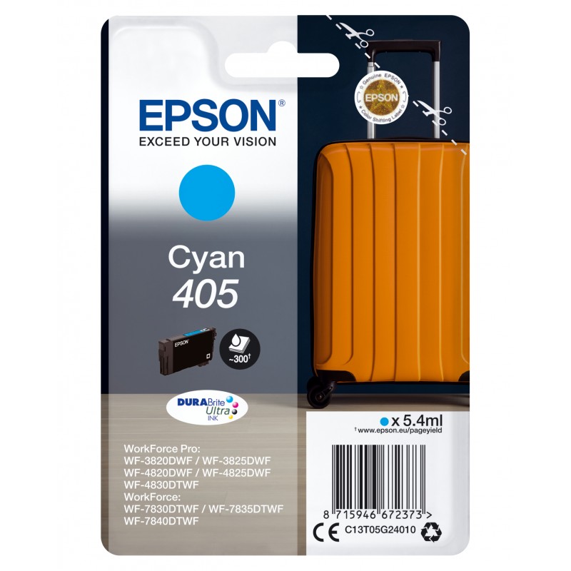 Epson C13T05G24010 Valise Cyan bli