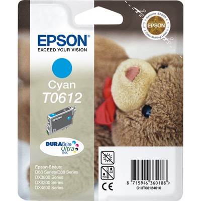 Epson C13T06124010 OURSON Cyan Blister