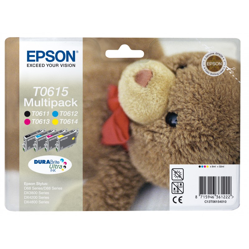 Epson C13T06154010 OURSON 4cl Blister