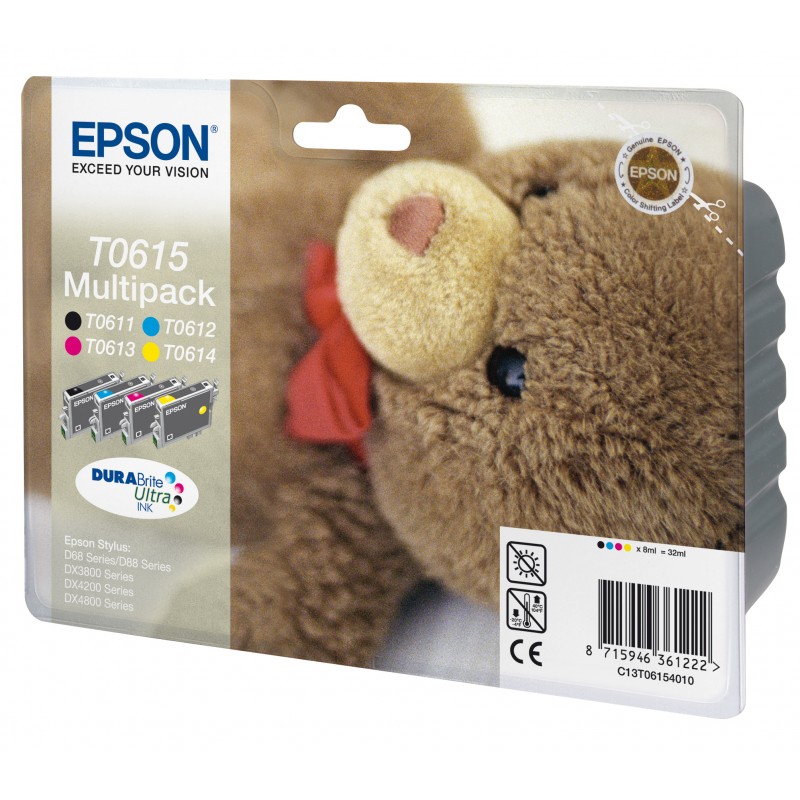 Epson C13T06154010 OURSON 4cl Blister