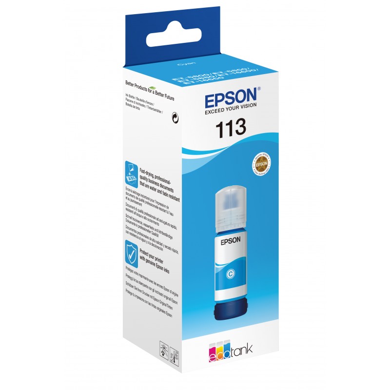 Epson C13T06B240 T113 EcoTank Cyan