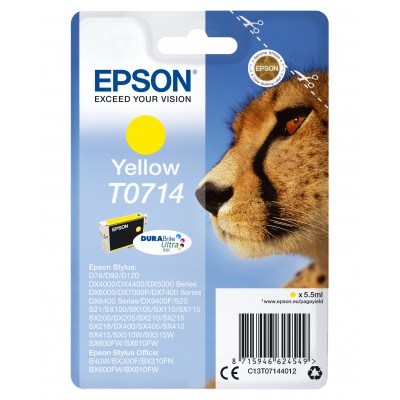 Epson C13T07144022 GUEPARD Yel Blister