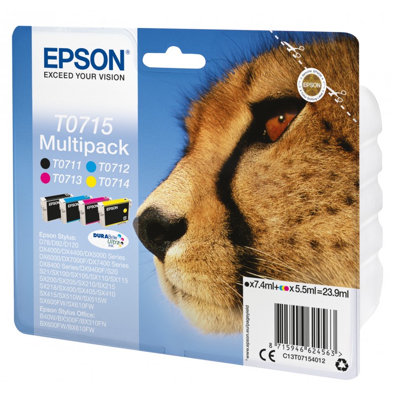 Epson C13707114022 GUEPARD X 4 Blister