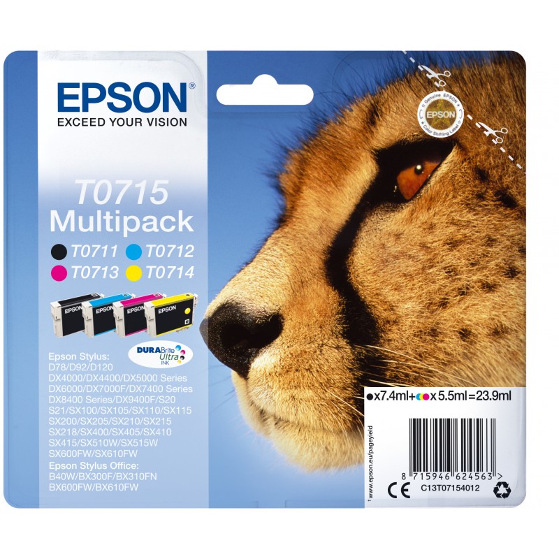Epson C13707114022 GUEPARD X 4 Blister